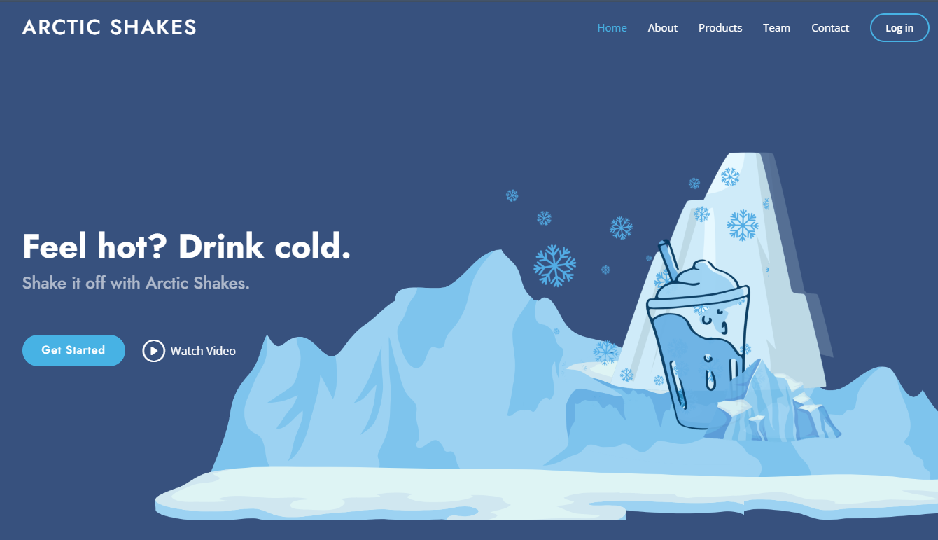 Screenshot of Arctic Shakes